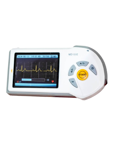 Electrocardiógrafo de 1 canal ECG MD100E Práctico