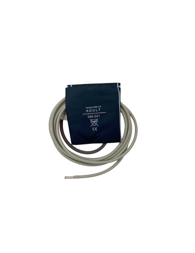 Monitor AIView V10 táctil con DICOM y accesorios médicos: manguito, cables, fundas y rollos de papel