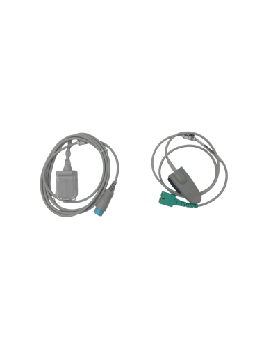AIView V10 10" con ECG 5 canales, sensor SpO2 y batería recargable para uso continuo