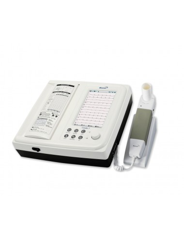 Electrocardiógrafo Cardio M Plus con espirómetro más vendido del mercado.