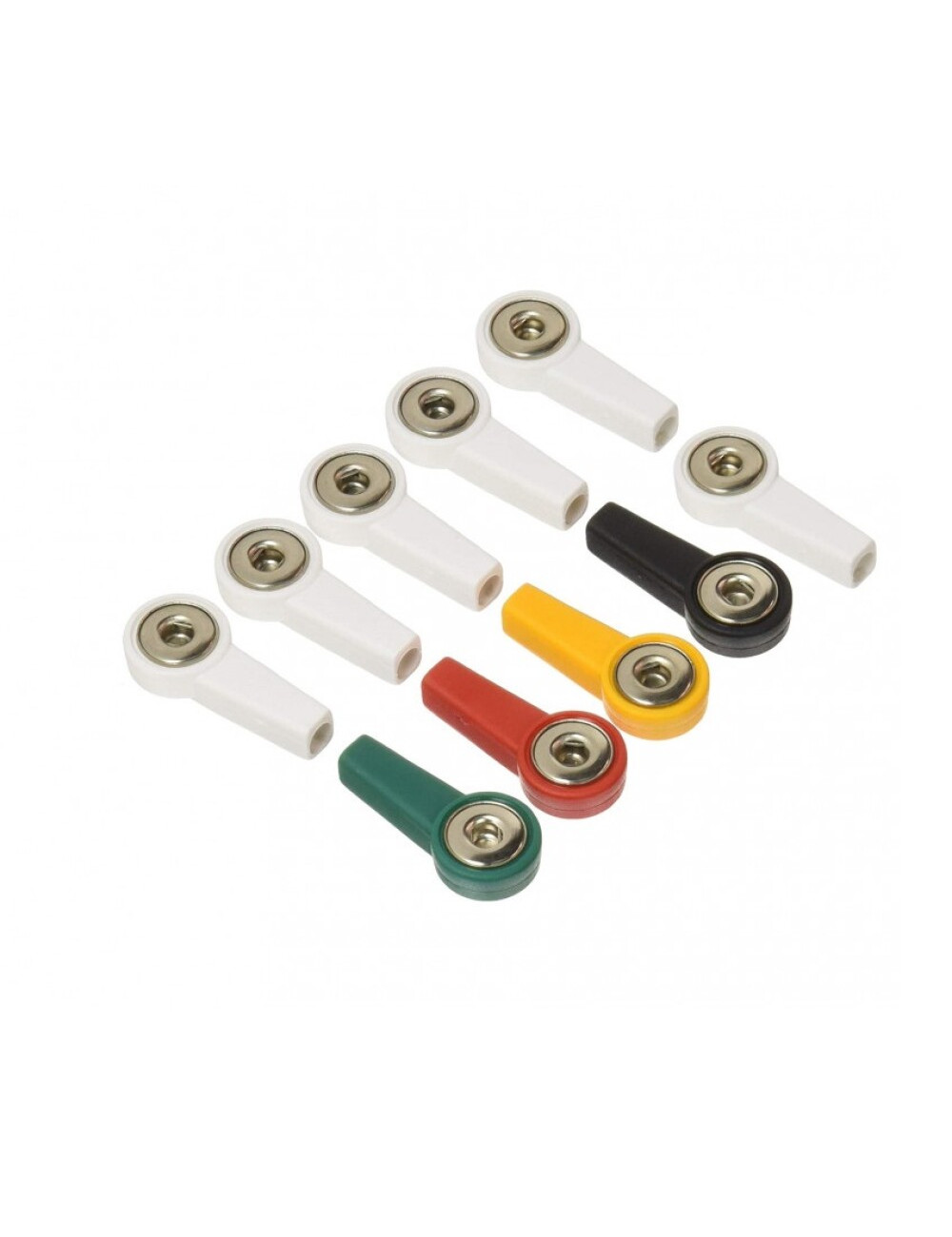 Adaptadores de colores para cable paciente de ECG y electrodos